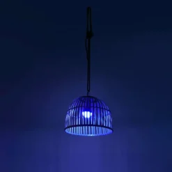 Style Boho-Chic-Luminaires Leuchten Direkt Suspension Leuchten Direkt DAVID LED Brun, 1 lumière, Télécommandes, Changeur de couleurs