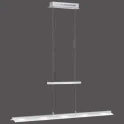 Luminaires Leuchten Direkt Suspension Leuchten-Direkt NELE LED Acier inoxydable, 5 lumières