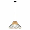 Lampes En Bois-Luminaires Leuchten Direkt Suspension Leuchten-Direkt REED Bois clair, 1 lumière