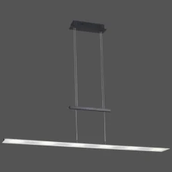 Luminaires Leuchten Direkt Suspension Leuchten-Direkt NELE LED Anthracite, 6 lumières* Éclairage Led