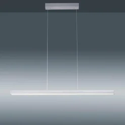 Luminaires Leuchten Direkt Suspension Leuchten-Direkt NIRO LED Nickel mat, 2 lumières* Suspensions