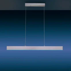 Luminaires Leuchten Direkt Suspension Leuchten-Direkt LOLAsmart-NILA LED Aluminium, 2 lumières, Télécommandes, Changeur de couleurs