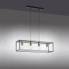 Luminaires Leuchten Direkt Suspension Leuchten-Direkt FABIO Noir, 4 lumières* Suspensions
