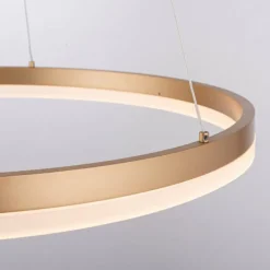 Luminaires Paul Neuhaus Suspension Leuchten-Direkt TITUS LED Laiton, 1 lumière* Éclairage Led