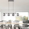 Suspension Verre Fumé-Luminaires Leuchten Direkt Suspension Leuchten-Direkt BIG WIDOW Noir, 4 lumières