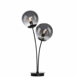 Suspension Verre Fumé-Luminaires Leuchten Direkt Suspension Leuchten-Direkt BIG WIDOW Noir, 2 lumières