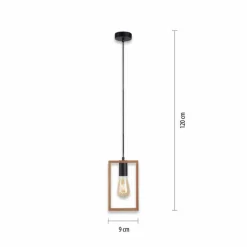 Lampes Vintages & Rétros-Luminaires Leuchten Direkt Suspension Leuchten-Direkt FRANKY Noir, 1 lumière