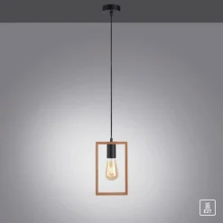 Lampes Vintages & Rétros-Luminaires Leuchten Direkt Suspension Leuchten-Direkt FRANKY Noir, 1 lumière