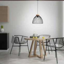 Lampes Vintages & Rétros-Luminaires Leuchten Direkt Suspension Leuchten-Direkt LAMI Noir, 1 lumière