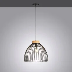 Lampes Vintages & Rétros-Luminaires Leuchten Direkt Suspension Leuchten-Direkt LAMI Noir, 1 lumière