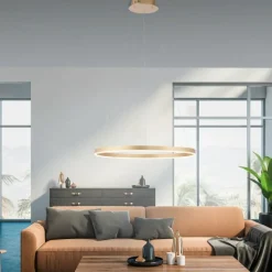 Luminaires Leuchten Direkt Suspension Leuchten-Direkt RITUS LED Laiton, 1 lumière* Éclairage Led