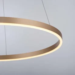 Luminaires Leuchten Direkt Suspension Leuchten-Direkt RITUS LED Laiton, 1 lumière* Éclairage Led