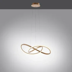 Luminaires Leuchten Direkt Suspension Leuchten-Direkt MARIA LED Laiton, 1 lumière* Éclairage Led