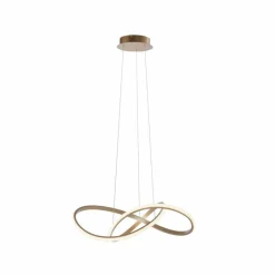 Luminaires Leuchten Direkt Suspension Leuchten-Direkt MARIA LED Laiton, 1 lumière* Éclairage Led