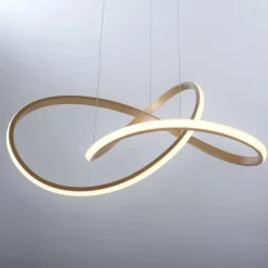 Luminaires Leuchten Direkt Suspension Leuchten-Direkt MARIA LED Laiton, 1 lumière* Éclairage Led