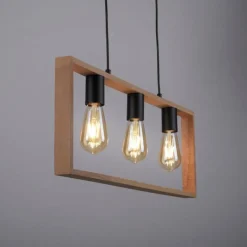 Lampes Vintages & Rétros-Luminaires Leuchten Direkt Suspension Leuchten-Direkt FRANKY Noir, 3 lumières