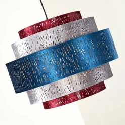 Lampes En Tissu-hofstein Suspension Liared Noir, 1 lumière