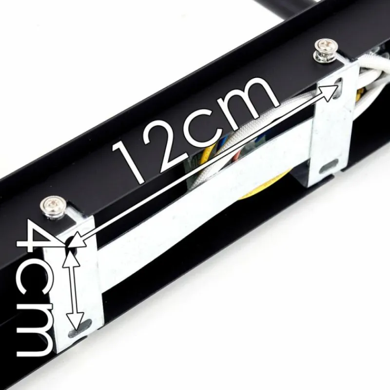 Lampes Industrielles-hofstein Suspension Lichinga Noir, 4 lumières