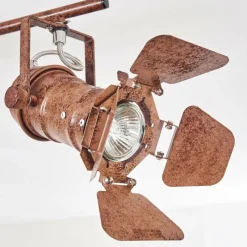 hofstein Suspension Lichinga Rouille, 4 lumières* Suspensions