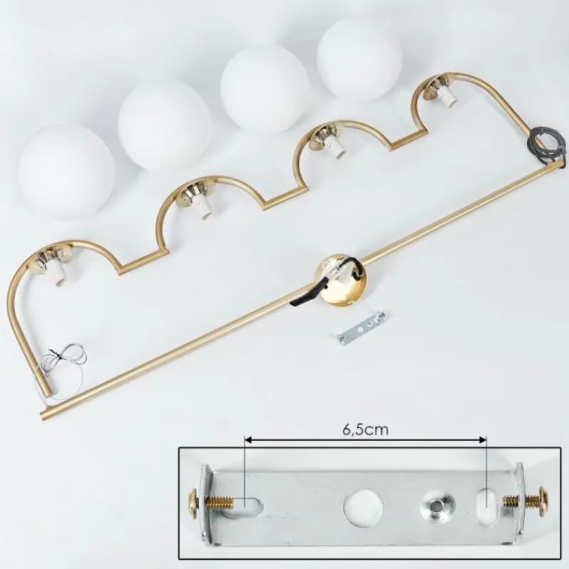 hofstein Suspension Lisca Or, 4 lumières