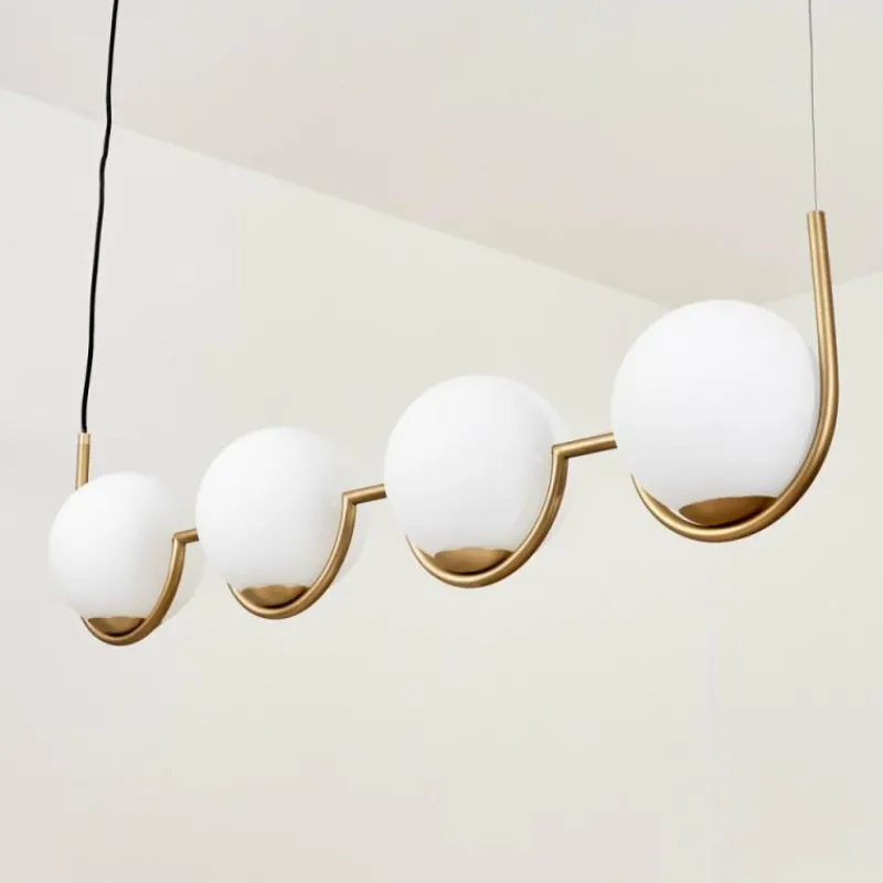 hofstein Suspension Lisca Or, 4 lumières