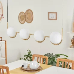 hofstein Suspension Lisca Or, 4 lumières