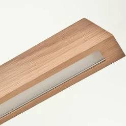 Luminaires Scandinaves-hofstein Suspension Llevallol LED Écru, Nickel mat, 3 lumières