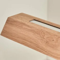 Luminaires Scandinaves-hofstein Suspension Llevallol LED Écru, Nickel mat, 3 lumières