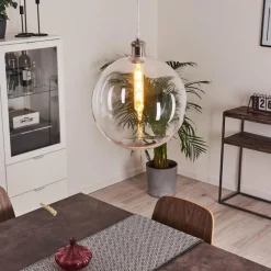 hofstein Suspension Lololo Acier inoxydable, 1 lumière