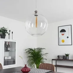 hofstein Suspension Lololo Acier inoxydable, 1 lumière