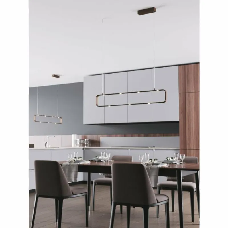 Luce Design Suspension Moka LED Moka, 9 lumières* Suspensions