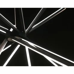 Luce Design Suspension Shanghai LED Noir, 8 lumières* Suspensions