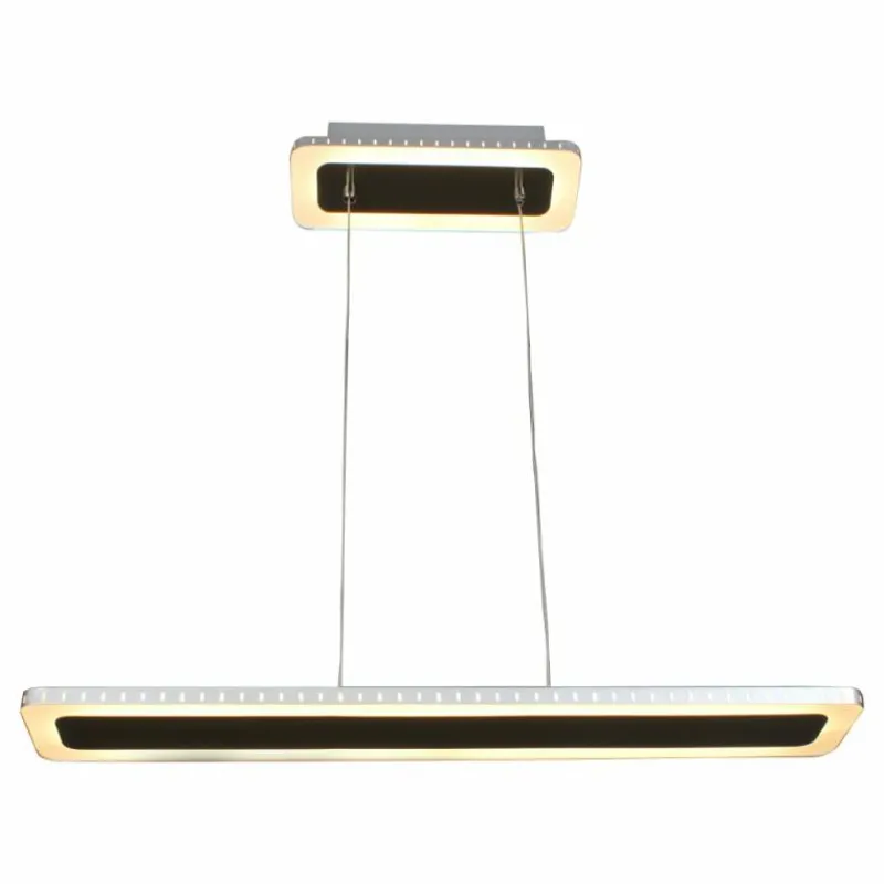 Luce Design Suspension Solaris LED Acier inoxydable, 1 lumière* Suspensions