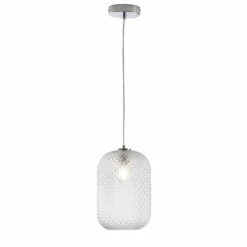 Luce Design Suspension Luce-Design ASHFORD Chrome, 1 lumière