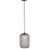 Suspension Verre Fumé-Luce Design Suspension Luce-Design ASHFORD Noir, 1 lumière