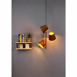 Lampes Vintages & Rétros-Luce Design Suspension Luce-Design Colt Rouille, 3 lumières