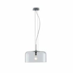 Luce Design Suspension Luce-Design Gibus Chrome, 1 lumière