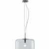 Luce Design Suspension Luce-Design Gibus Chrome, 1 lumière