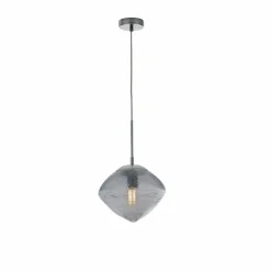 Luce Design Suspension Luce-Design Greenwich Chrome, 1 lumière