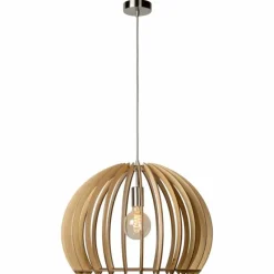 Luminaires Scandinaves-Luminaires Lucide Suspension Lucide BOUNDE Chrome, 1 lumière