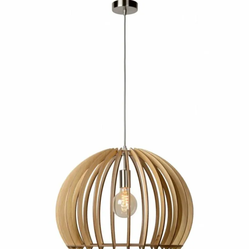 Luminaires Scandinaves-Luminaires Lucide Suspension Lucide BOUNDE Chrome, 1 lumière