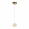 Luminaires Lucide Suspension Lucide CINTRA LED Or, 1 lumière