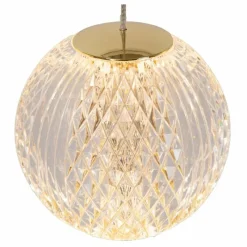 Luminaires Lucide Suspension Lucide CINTRA LED Or, 3 lumières