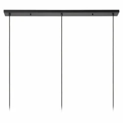 Lampes Dorées-Luminaires Lucide Suspension Lucide DANZA Noir, 3 lumières