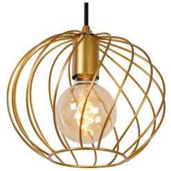 Lampes Dorées-Luminaires Lucide Suspension Lucide DANZA Noir, 1 lumière