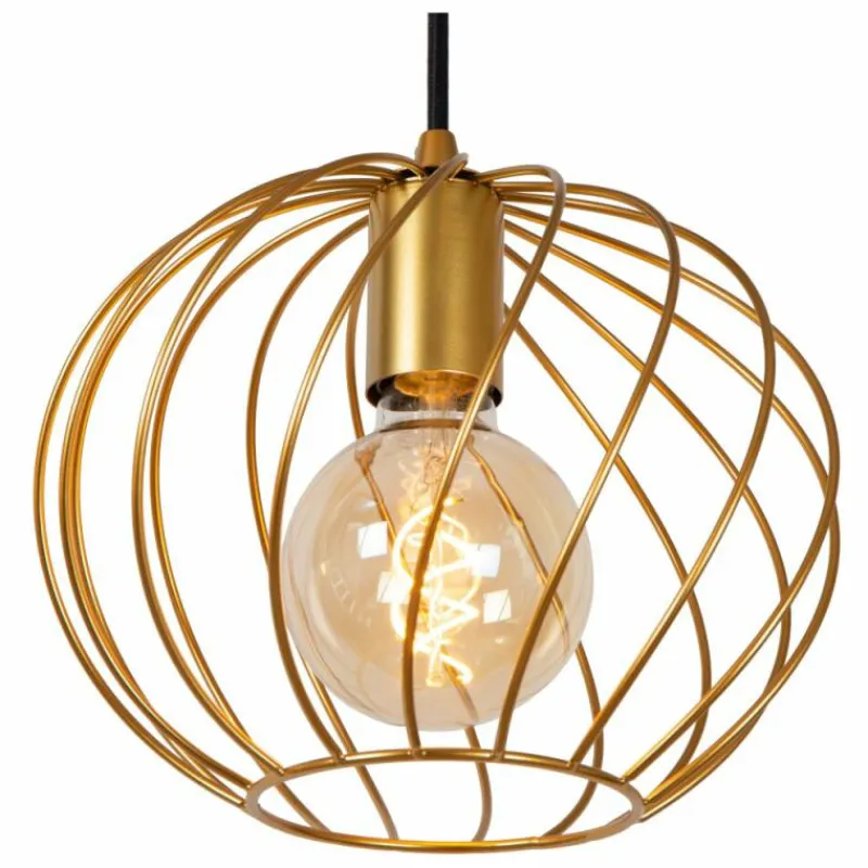 Lampes Dorées-Luminaires Lucide Suspension Lucide DANZA Noir, 1 lumière