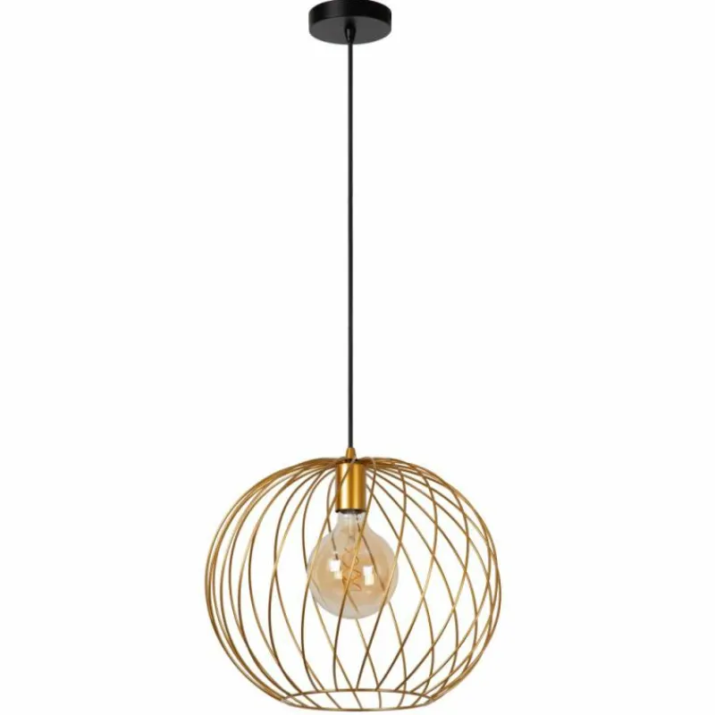 Lampes Dorées-Luminaires Lucide Suspension Lucide DANZA Noir, 1 lumière