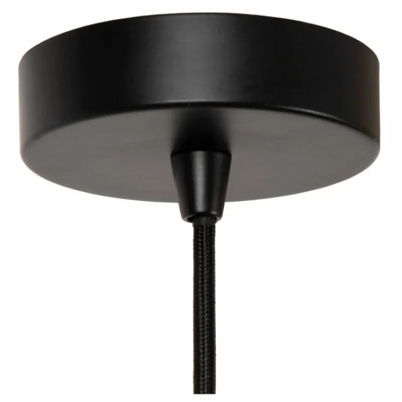 Lampes Dorées-Luminaires Lucide Suspension Lucide DANZA Noir, 1 lumière