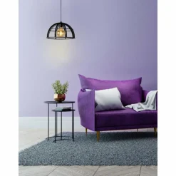 Lampes Vintages & Rétros-Luminaires Lucide Suspension Lucide DIKRA Noir, 1 lumière