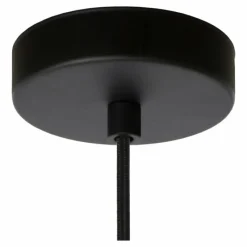Suspension Verre Fumé-Luminaires Lucide Suspension Lucide DOUNIA Noir, 1 lumière